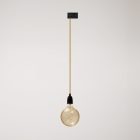 Vintage lamp with porcelain coating