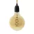 Suspended lamp with twisted textile cable and porcelain details - Made in Italy - Bulb included