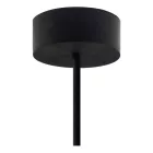  Suspended lamp with textile cable and silicone details - Made in Italy - With bulb included