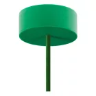  Suspended lamp with textile cable and silicone details - Made in Italy - With bulb included