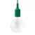  Suspended lamp with textile cable and silicone details - Made in Italy - With bulb included
