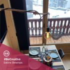 Pinocchio XL, adjustable wooden wall bracket for wall lamps