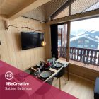 Pinocchio XL, adjustable wooden wall bracket for wall lamps