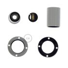 Double sleeve bakelite E14 lamp holder set for lampshades