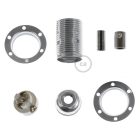 Double sleeve metal E14 lamp holder set for lampshades