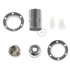 Double sleeve metal E14 lamp holder set for lampshades