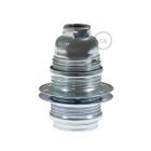 Double sleeve metal E14 lamp holder set for lampshades