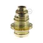 Double sleeve metal E14 lamp holder set for lampshades