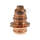 Double sleeve metal E14 lamp holder set for lampshades