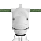 EIVA-2, 2-way E26 socket suitable for damp locations