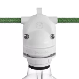 EIVA-2, 2-way E26 socket suitable for damp locations