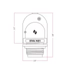 EIVA, E26 socket suitable for damp locations