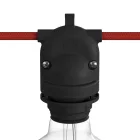 EIVA-2, 2-way E26 socket suitable for damp locations