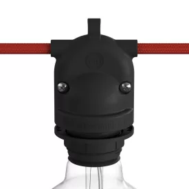 EIVA-2, 2-way E26 socket suitable for damp locations