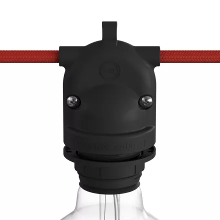 EIVA-2, 2-way E26 socket suitable for damp locations