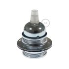 E27 metal lamp holder set with double ring nut for lampshades