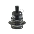 E27 metal lamp holder set with double ring nut for lampshades