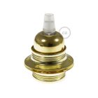 E27 metal lamp holder set with double ring nut for lampshades