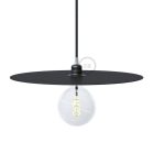 E27 metal lamp holder set with double ring nut for lampshades