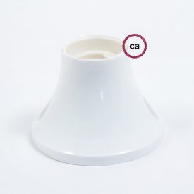 90° heat-softening plastic wall or ceiling lamp holder