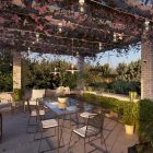 Eiva-2, 2-way outdoor lamp holder E27 and IP65 rating for the Modulair system