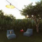 Eiva-2, 2-way outdoor lamp holder E27 and IP65 rating for the Modulair system