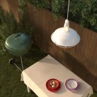 EIVA, the first outdoor E27 IP65 wired lamp holder for the Modulair system