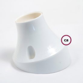 45° heat-softening plastic wall or ceiling lamp holder