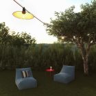 Eiva-2, 2-way outdoor lamp holder E27 and IP65 rating for the Modulair system