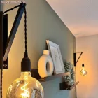 Thermoplastic E27 lamp holder set