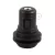 Double-sleeve, thermoplastic E27 lamp socket set for lampshades with switch