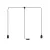 T-Snake Modulair portable outdoor lamp IP65, with 2 lamps