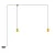 F-Snake Modulair portable outdoor lamp IP65, with 2 light sources