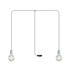 T-Snake Modulair portable outdoor lamp IP65, with 2 lamps