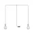 T-Snake Modulair portable outdoor lamp IP65, with 2 lamps