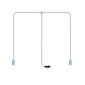 T-Snake Modulair portable outdoor lamp IP65, with 2 lamps