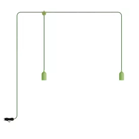   F-Snake Modulair portable outdoor lamp IP65, with 2 light sources