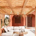 Modular portable outdoor string lights IP65, with 3 lamps