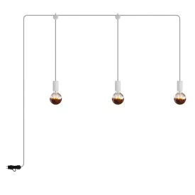 E-Snake Modulair portable outdoor lamp IP65, with 3 lamps