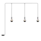 E-Snake Modulair portable outdoor lamp IP65, with 3 lamps