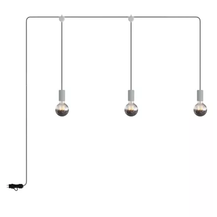 E-Snake Modulair portable outdoor lamp IP65, with 3 lamps