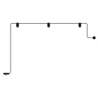 Modular portable outdoor string lights IP65, with 3 lamps