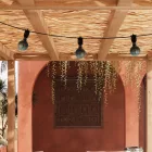 Modular portable outdoor string lights IP65, with 3 lamps