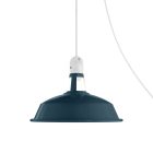 Portable outdoor Snake lamp with Harbour lampshade, 5 m textile cable, IP65 waterproof lamp holder and plug