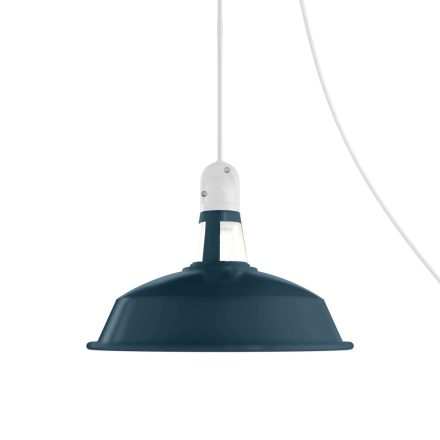 Portable outdoor Snake lamp with Harbour lampshade, 5 m textile cable, IP65 waterproof lamp holder and plug