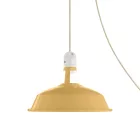 Portable outdoor Snake lamp with Harbour lampshade, 5 m textile cable, IP65 waterproof lamp holder and plug