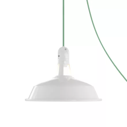 Portable outdoor Snake lamp with Harbour lampshade, 5 m textile cable, IP65 waterproof lamp holder and plug