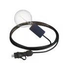 Modulair Snake Elegant, portable outdoor lamp, 5 m textile cable, IP65 waterproof lamp holder and plug