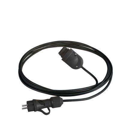 Modular Snake, portable outdoor lamp, 5 m textile cable, IP65 waterproof lamp holder and plug