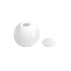 Modulair IP65 pluggable outdoor lamp with unbreakable Unbreak-a-Ball shade